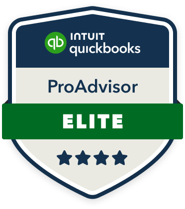 Intuit QuickBooks ProAdvisor Elite badge